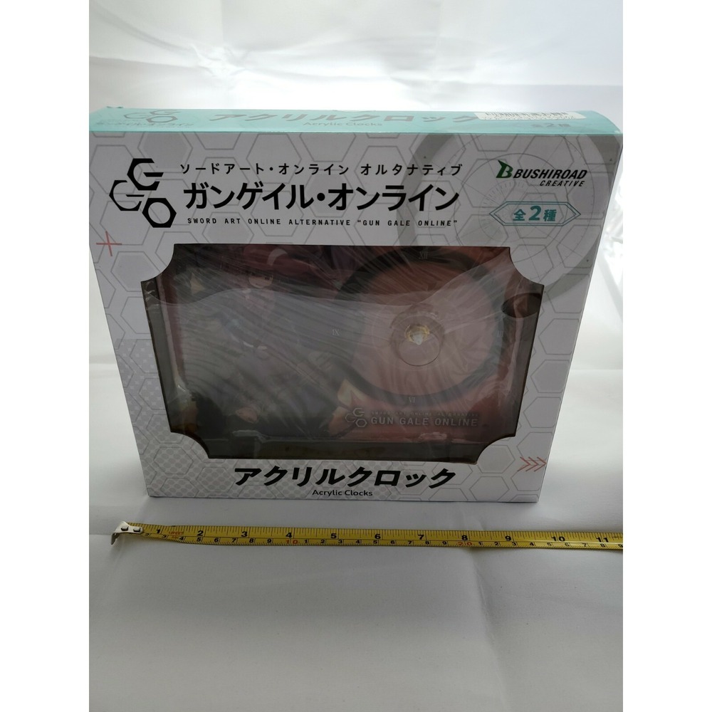 Gun Gale Online Clock Wall Clocks Len Acrylic Sword Alternative 2017 Kadokawa